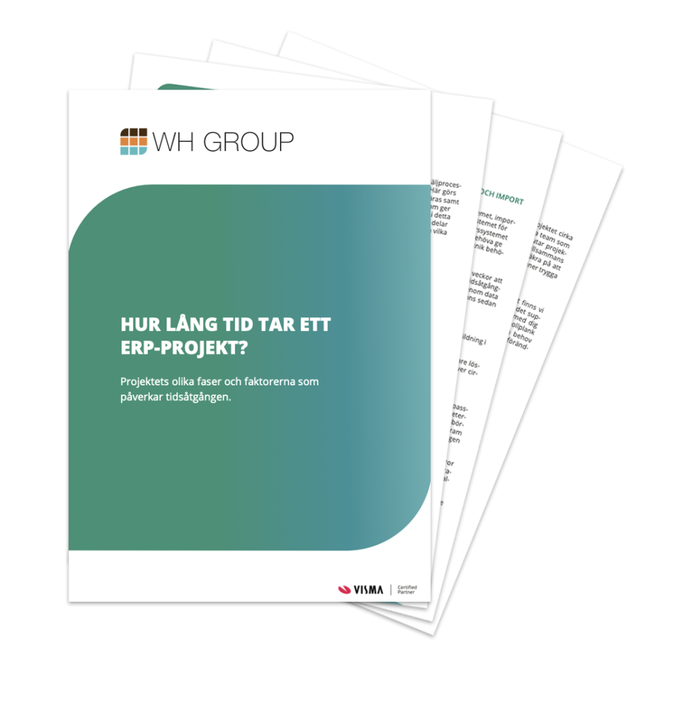 Hur lång tid tar ett erp-projekt